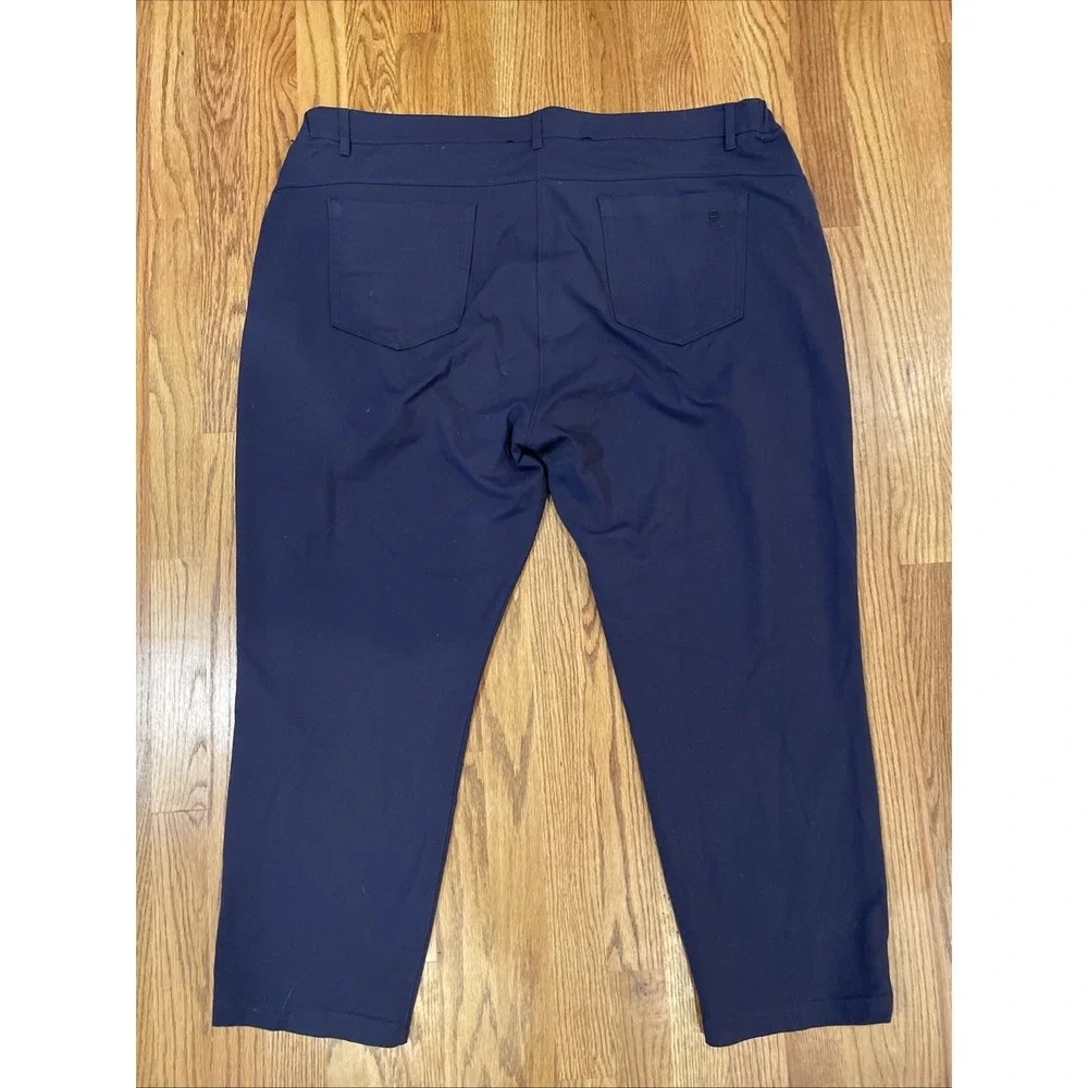 Public Rec Men's Workday Chino Pants Navy Blue Nylon Blend Stretch Size 44x28